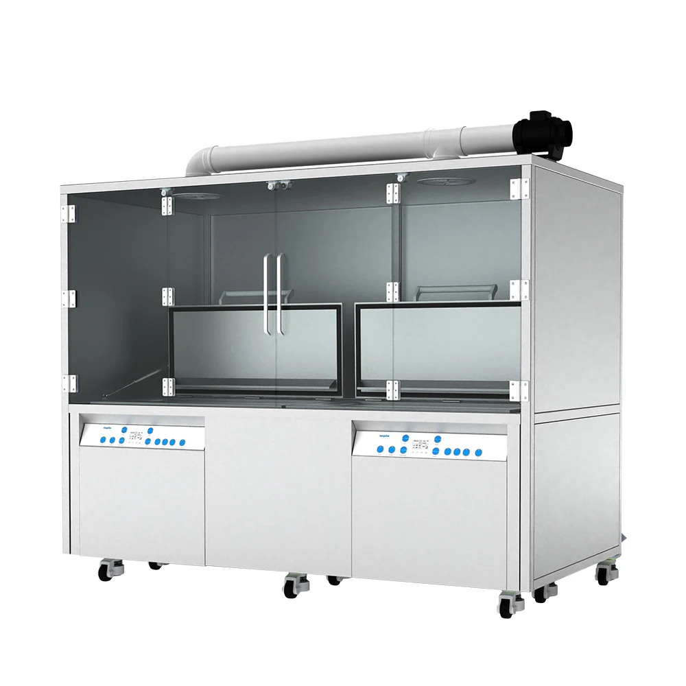 Dual Frequency Cylinder Commercial Industrial Engine Ultrasonic Cleaner for Car Parts Engine Ultrasonic Cleaning Machine