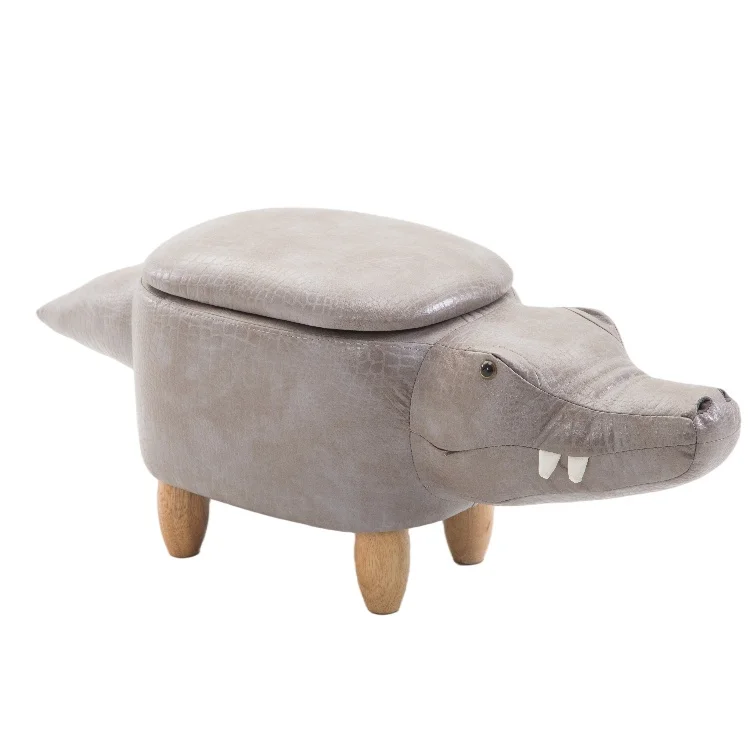 2021 новый простой в сборке различные места детский сад и дети Милая скамейка мультяшная форма для хранения табурет активный дизайн животных