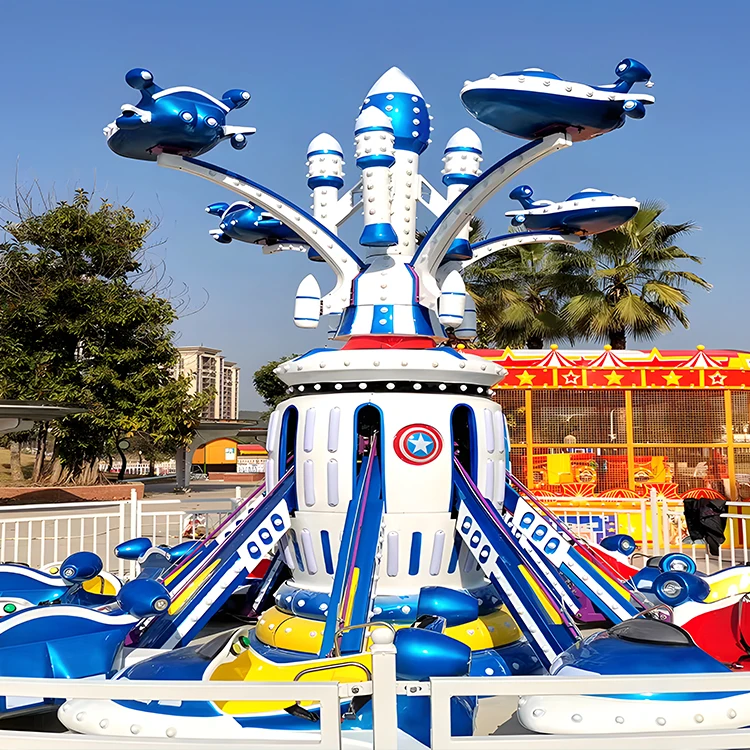 High Quality 6/8/10 Arms Self Control Plane For Sale / Airplane Kiddie Ride/ Amusement Plane
