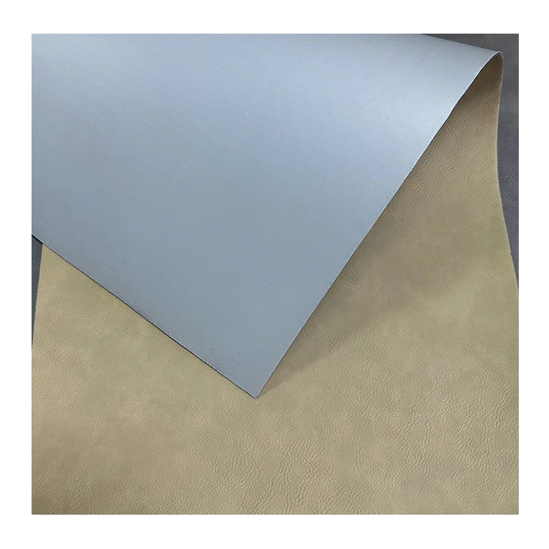 12X24 Denim Pattern Laserable Pu Leather Sheets For Laser Engraving With Gray Backing
