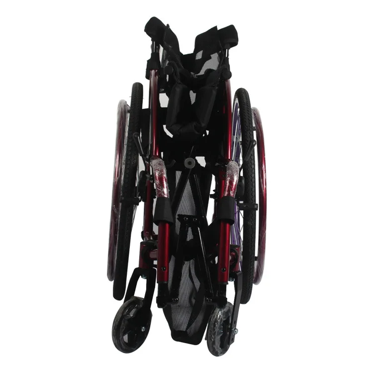 lightweight inflatable sport folding wheelchair for disabled new design aluminum alloy manual wheel chair