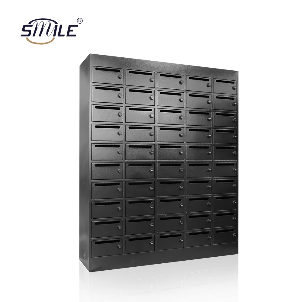 SMILE Mailbox Residential cluster mailbox apartment Boxes For Posting