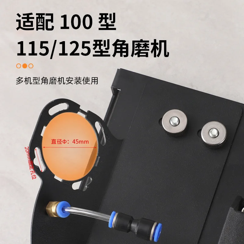 45 Degree Tile Chamfering Tool for Cutting Ceramic Stone, Tile Chamfering Tool Metal Corner Cutting Machine Device 100  115  125