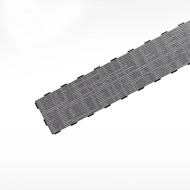 Anti-Static Elevator Fireproof Plastic Interlocking Floor Tiles Pvc Garage Carpet Lvt Click 5MM Vinyl Floor