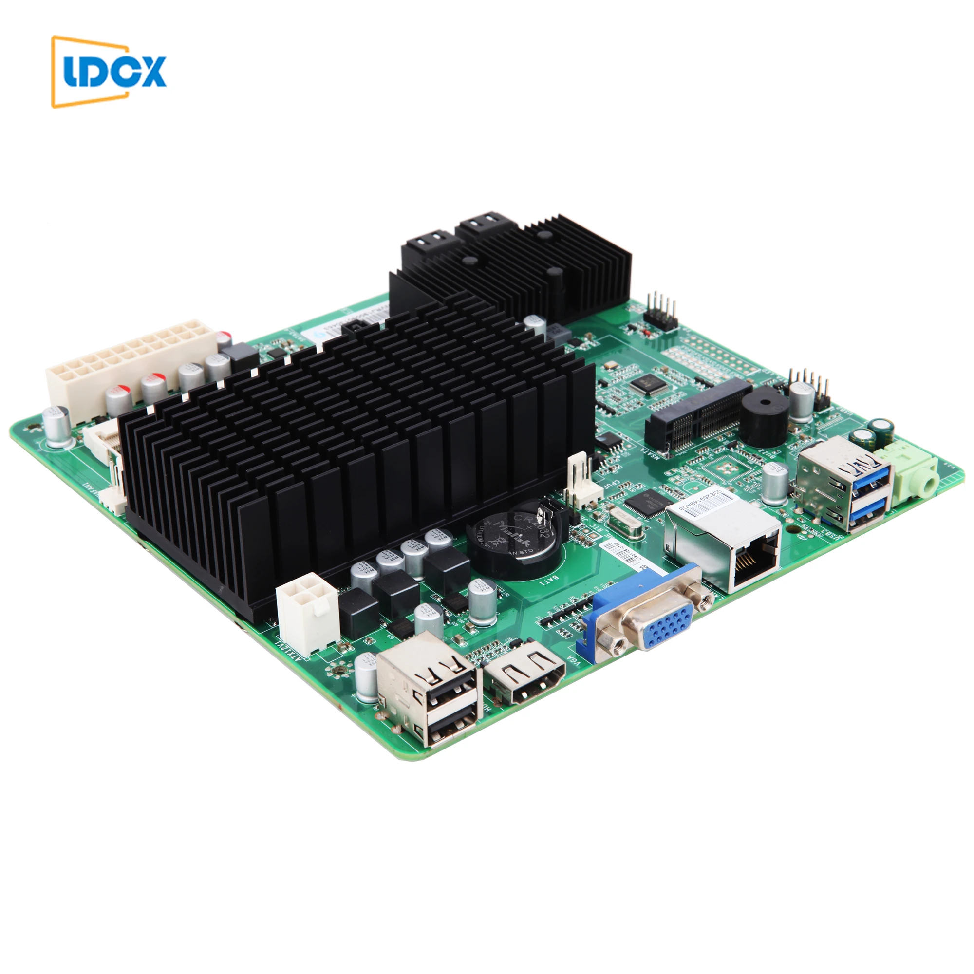  Материнская плата для компьютера LDCX J1900 4 core multi SATA без вентилятора Mini