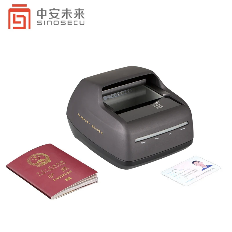 Sinosecu Multi-purpose single step id card reader and mykad reader extract data and auto populate forms