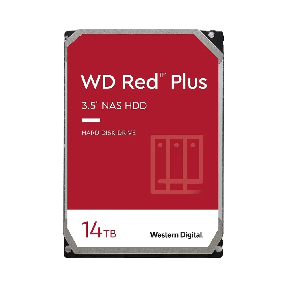 WD140EFFX 14T SATA 7200 об/мин жесткий диск 3 5 дюймов красный плюс 512MB кэш Новый 2T 3T 4T 6T 8T 10T 14TB HDD серверный металл
