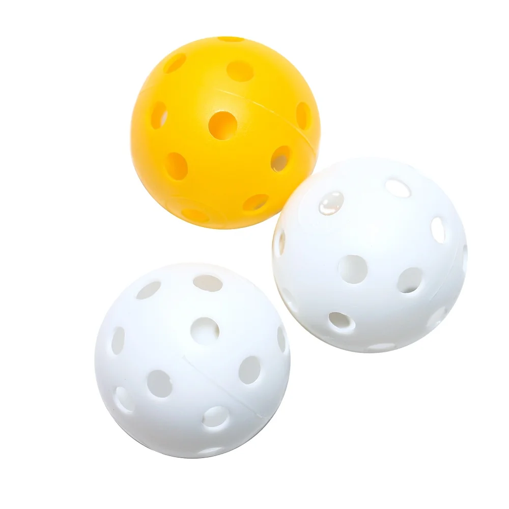Cusomized Logo High Quality OEM Best Design Durable 40 Holes Pickleball balls