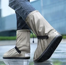 PVC Outdoor Travel High-top Rain Shoe Cover Multi Size