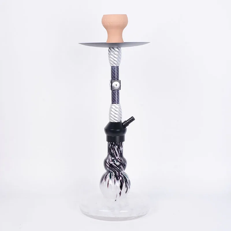 Custom Premium Hookah Set Large Portable Aluminum Alloy Shisha Hookah Set