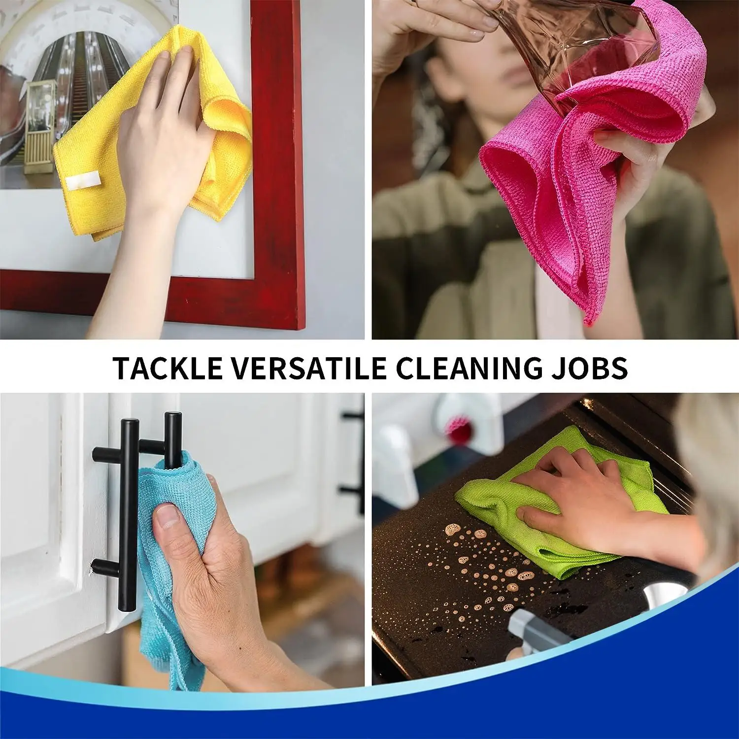 Premium Custom Print Factory direct kitchen towels hand cleaning towel