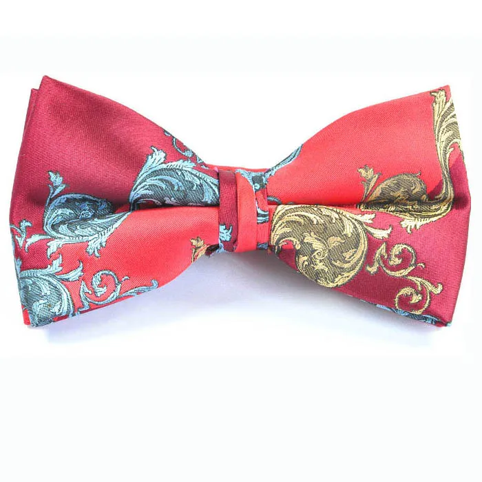 Оптовая продажа, новый дизайн, галстук-бабочка в стиле Пейсли для мужчин