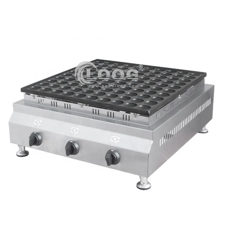 Goodloog Commercial Dutch Pancake Makers 100holes Mini Pancake Maker Price Gas Poffertjes Grill