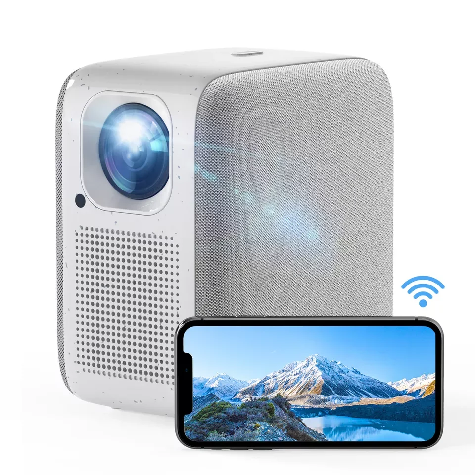 Проектор HAKO mini PL4 1080P 2 4/5 0 ггц Wifi S905Y2 Android 10 домашний видеопроектор
