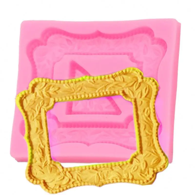 Wholesale price non stick chocolate cake baking pan tools silicone candy bar mold