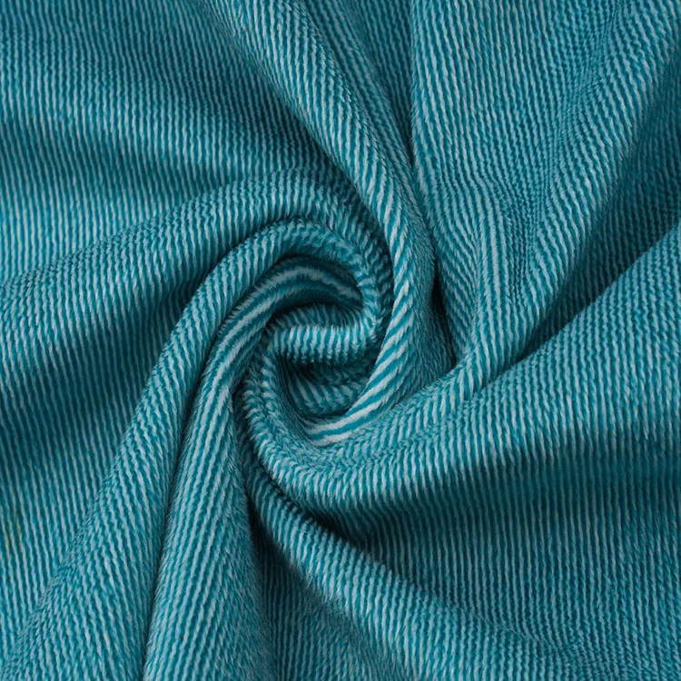 Кристальная супермягкая полиэфирная катионная простая износостойкая цветная ткань