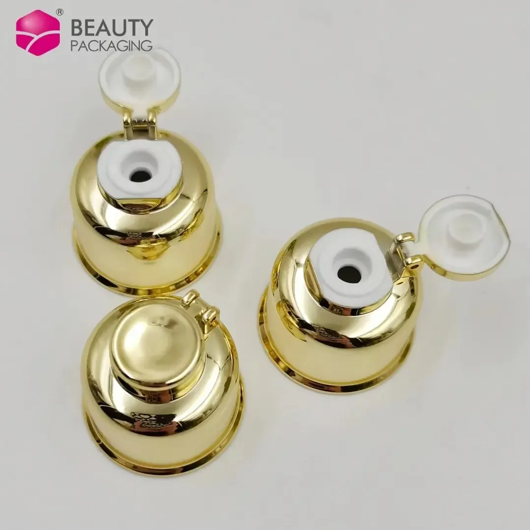 20/410 24/410 28/410 colorful UV gold silver purple color plastic flip top caps disc top cap for bottle manufacturer/wholesale