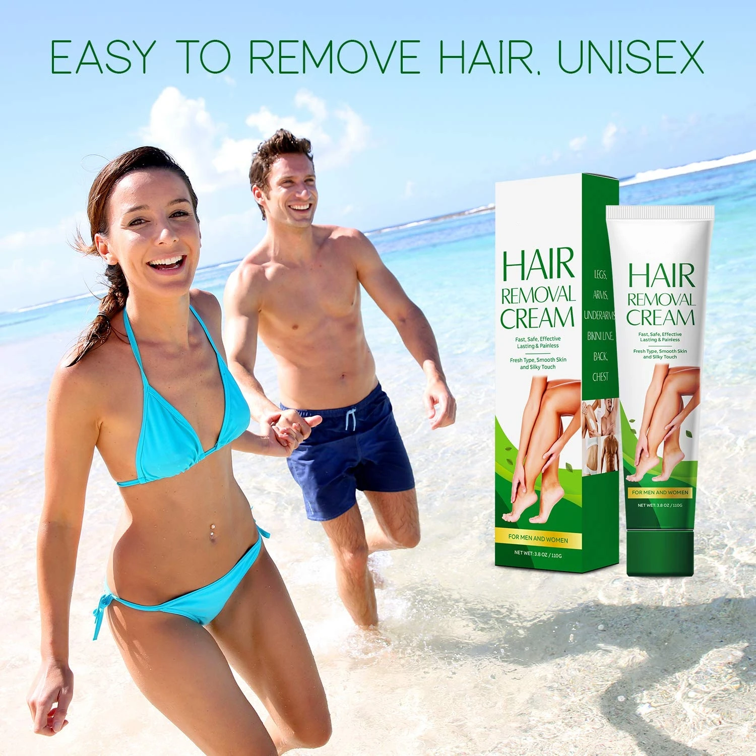  OEM Painless Depilatory Legs Depilation Armpit hair removal cream Private label
