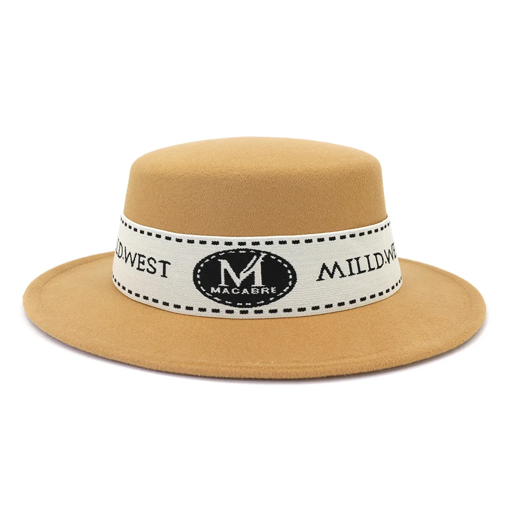 High Quality Winter Fashion Multicolor Hat Felt Cowboy Hats Fedora Hats Wool Felt Wholesale New Arrival