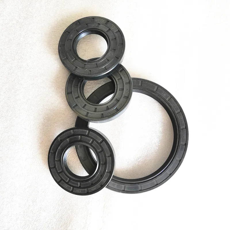 Engine reinforced rubber NBR TG4 cuff oil seal temperature resistance pressure hydraulic skeleton FKM SC cuff oil seal