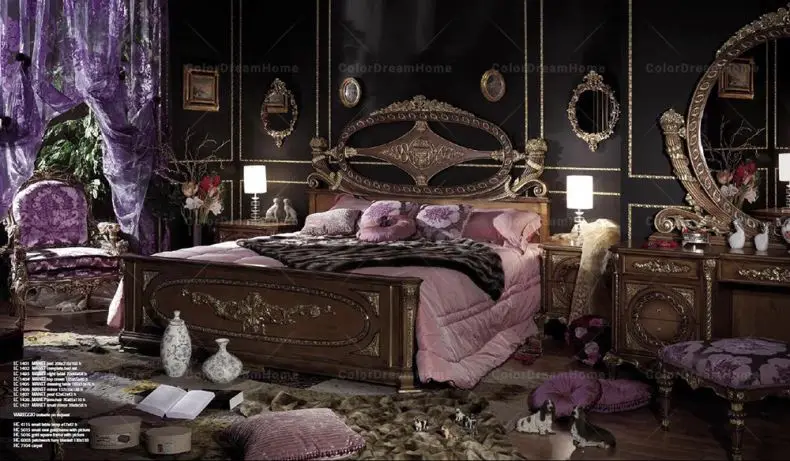 Royal luxury golden living room wooben bar counter and wine cabinet set