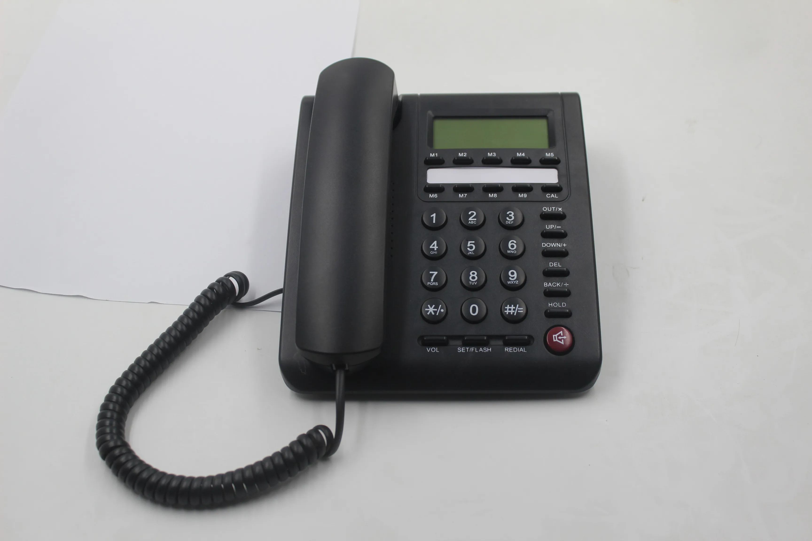 High Quality Caller ID New single Line corded telephone with two-way speakerphone for Office home