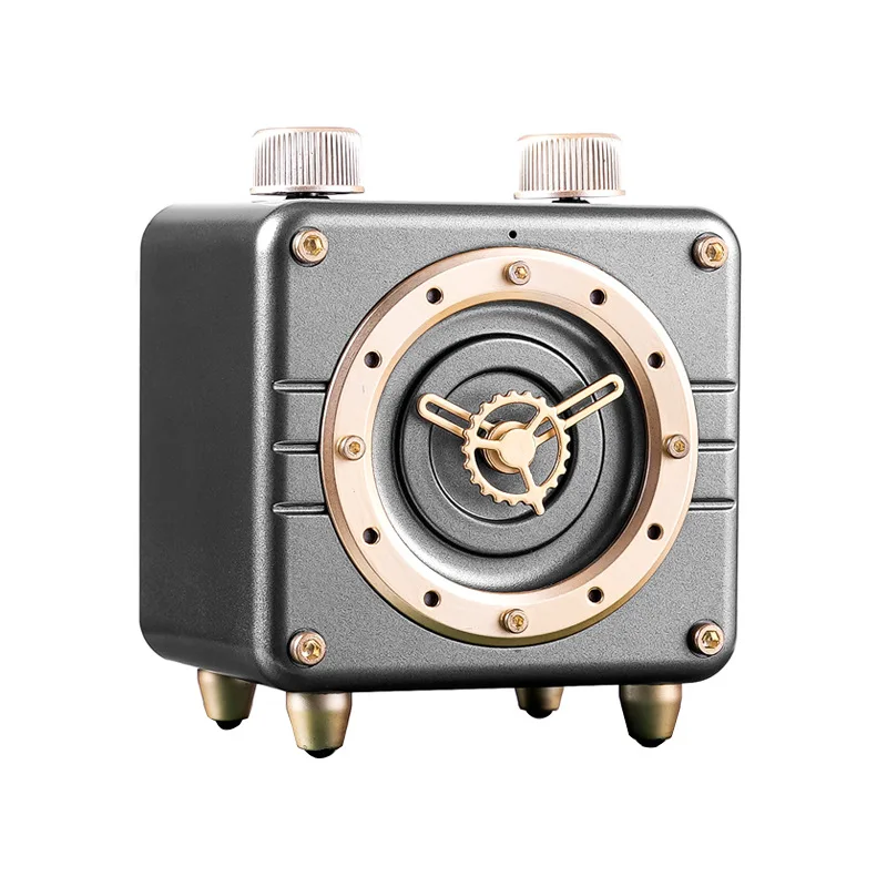 Top sale High quality Audio playback 5.0 wireless fm radio  Retro Wooden speaker