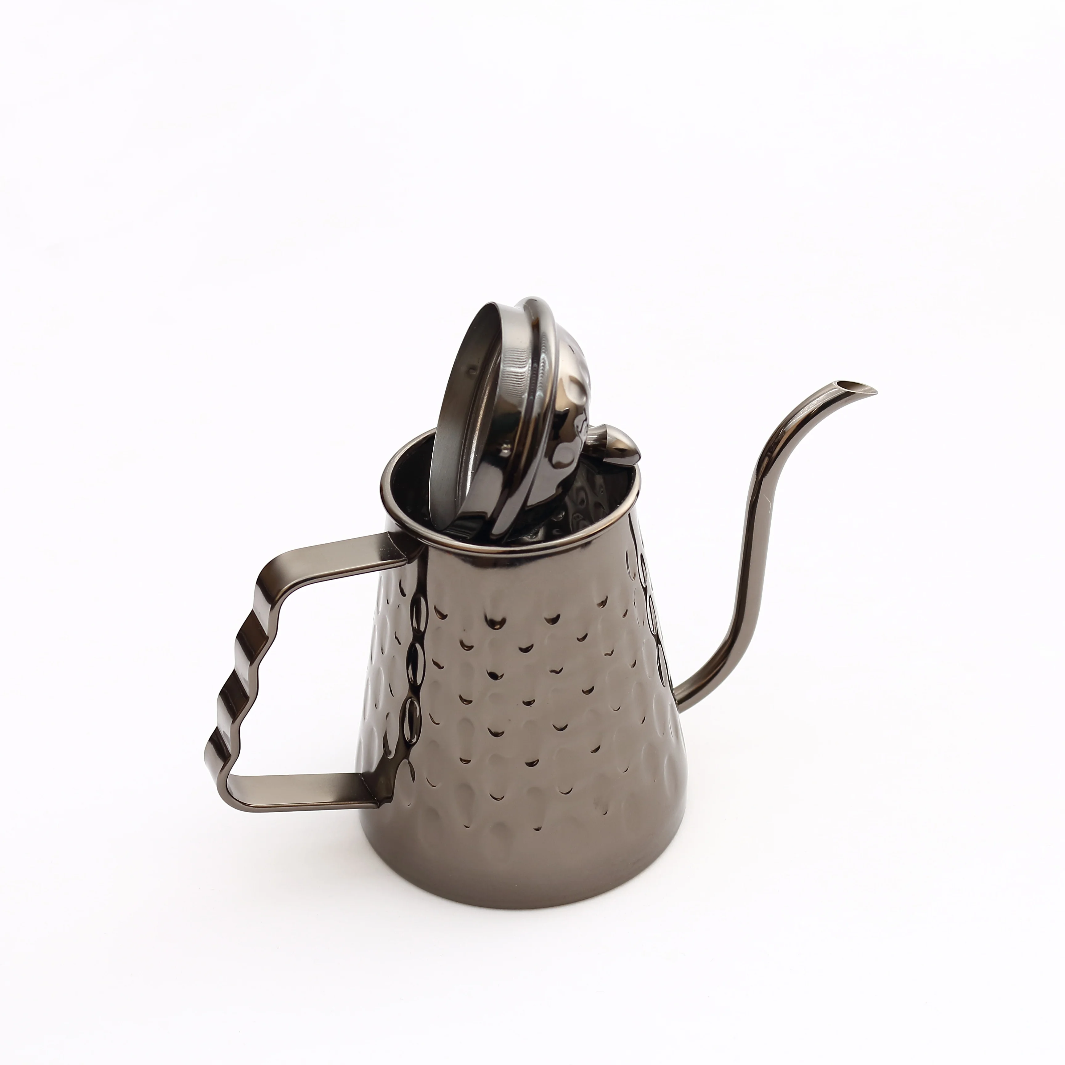 
2021 New coming 650ml Stainless Steel Gooseneck Hand Drip tea Kettle coffee pot 