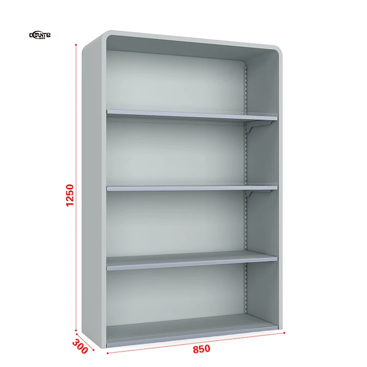 Cigarette display cabinet is installed on cigarette shelf behind checkout counter