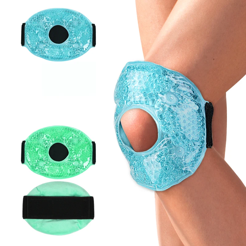 Hot Selling Adjustable Reusable Compress Gel Ice Wraps with Cold Hot Pack Personal Health Care Knee Ice Packs