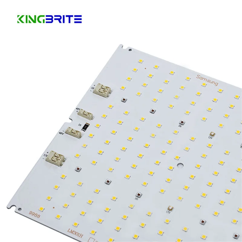 Отдельные переключатели для UV/IR 120 Вт Kingbrite PCBA Samsung LM301H с XP-E2 660 нм 730 UV светодиодного света (только PCBA)