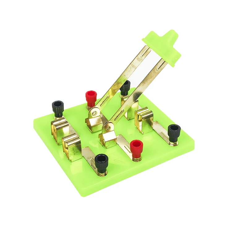 Physical Electricity Teaching Equipment Double Pole Switch Double Pole Double Throw Switch