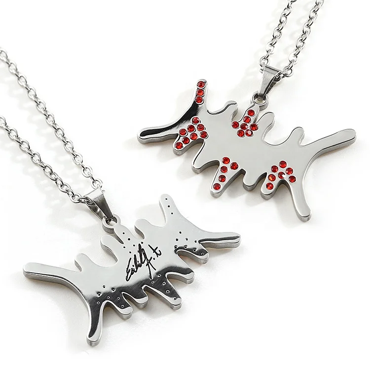 custom name gold plated silver men women couple metal stainless steel pendant charm fine chains fashion jewelry necklace