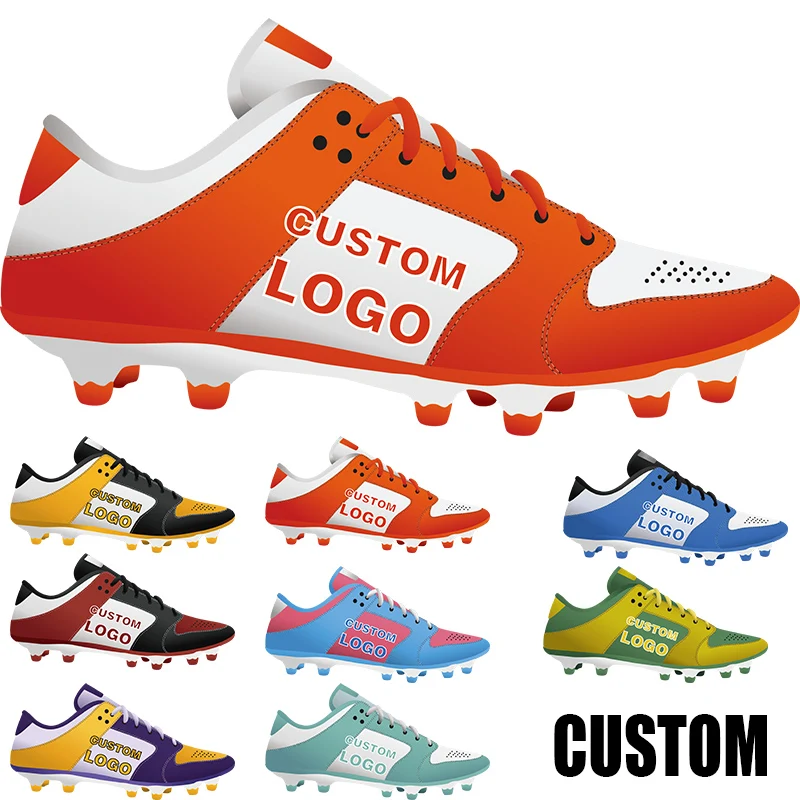 Made Indoor Soccer Shoes American Football Cleats Custom Design Shoes With Logo Branding Sneaker Manufacturer