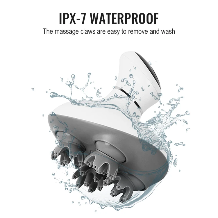 Electric Head Massage Health Care Antistress Relax Body Massagem Deep Tissue Wireless Scalp Massager Prevent Hair Loss Relieve