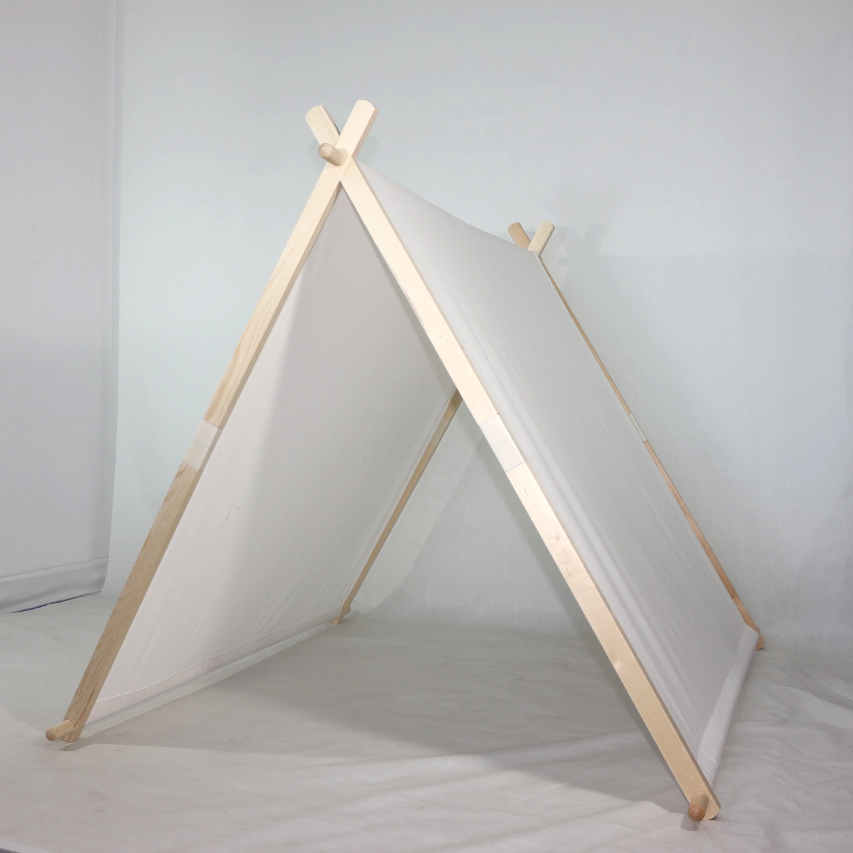 DIY Cheap High Quality Children Play House Toy Sleepover Teepee Indian Kids A Frame tent for  Celebration Parties