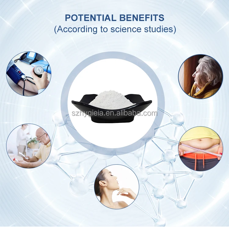 Food Grade Anti Aging Nad Booster Nicotinimide Riboside Chloride NR 97% Pure Powder for Supplement