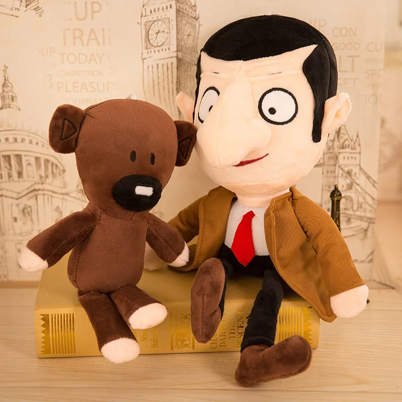 Лидер продаж плюшевый мишка Mr Bean 30 см мягкий Мишка плюшевая игрушка для детей подарок мультяшный мистер Боба
