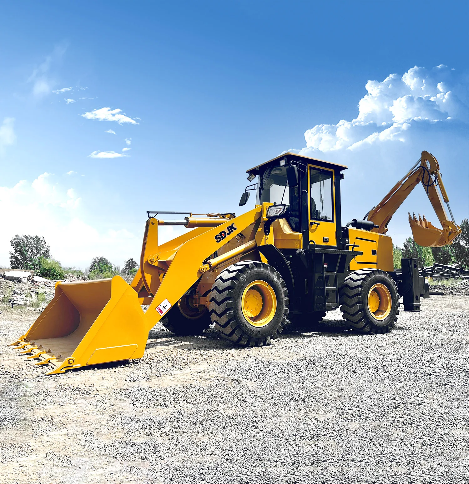 Mini Small Articulated Tractor Backhoe Loader HOT SALE 2022!!!