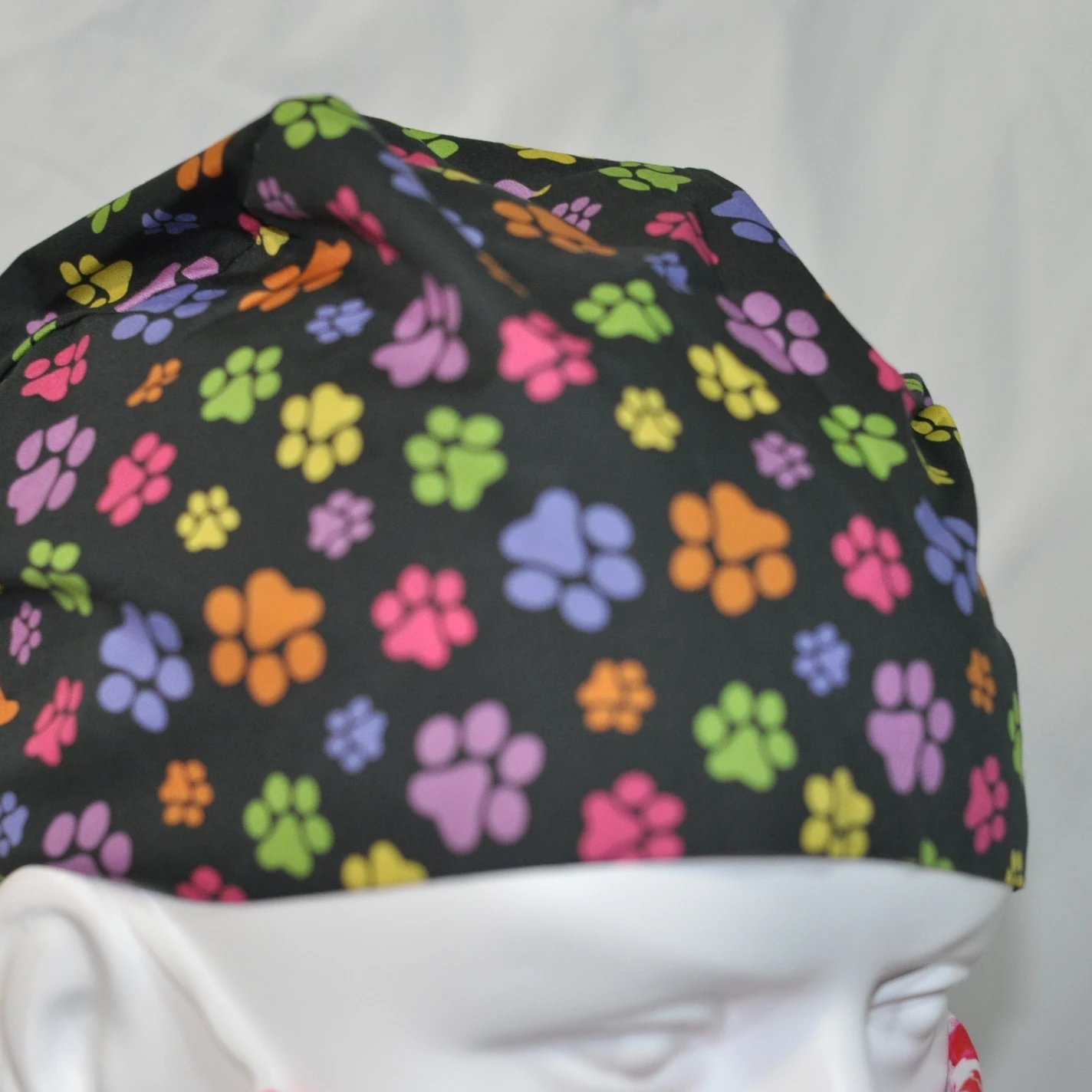 scrub Cap Tie for Women, man Long Hair Working Hats,  philips / GE healthcare / cartoon interesting printing