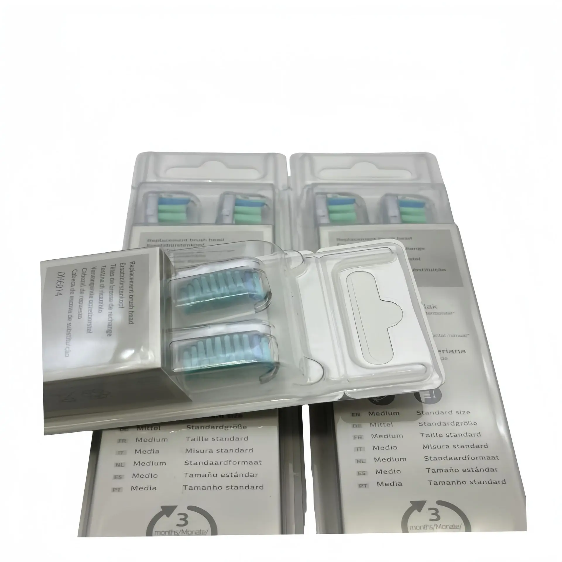Подходит для электрической зубной щетки Philips HX9023 HX9024 HX6014 HX6064-B HX6064-H