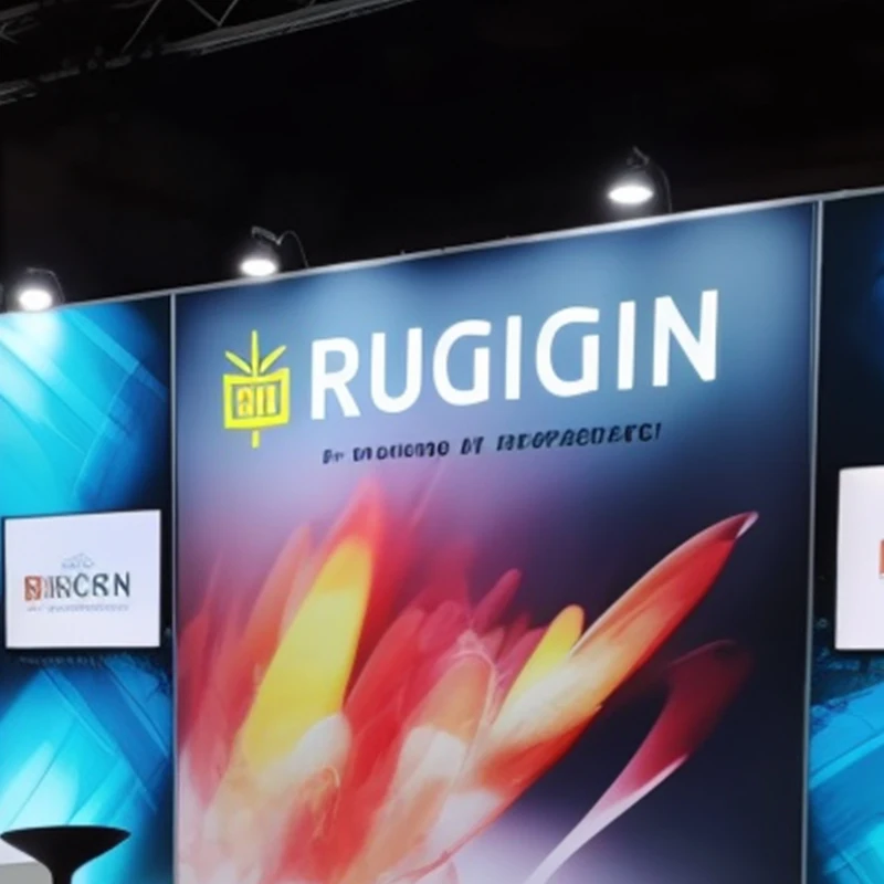 10ft Trade Show Displays Modular Booth Backdrop Light Box Backlit Tv Stand For Fair Events