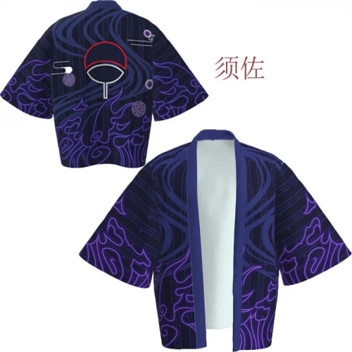 8 Styles Kakashi Uchiha Itachi Cartoon Character Pattern T Shirt Anime Kimono Uchiha Obito Sasuke Cosplay