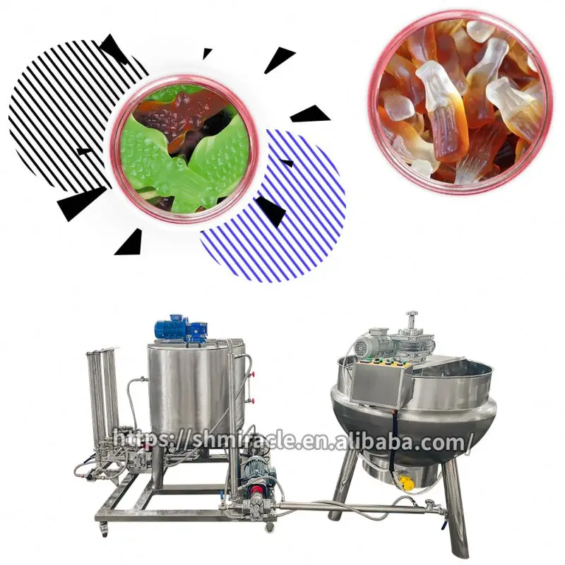 Europe Technology Nougat Making Machine Popular Confectionery Machine manufacturing equipment jelly candy hot dog