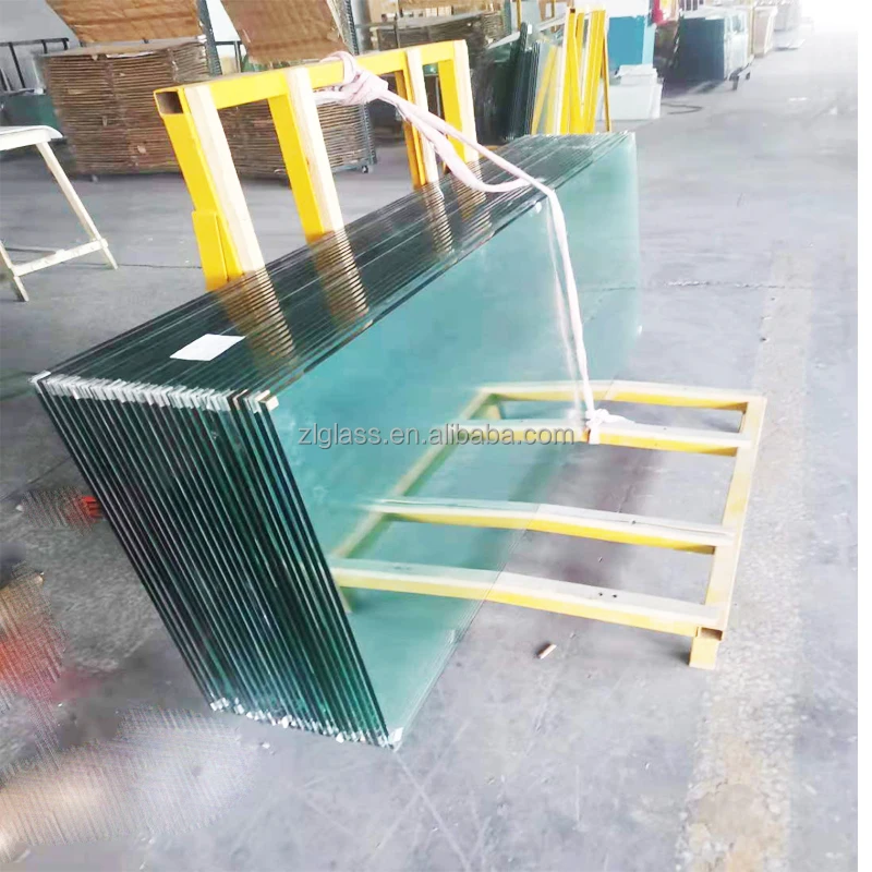 Dubai market for clear 10mm tempered glass price shower