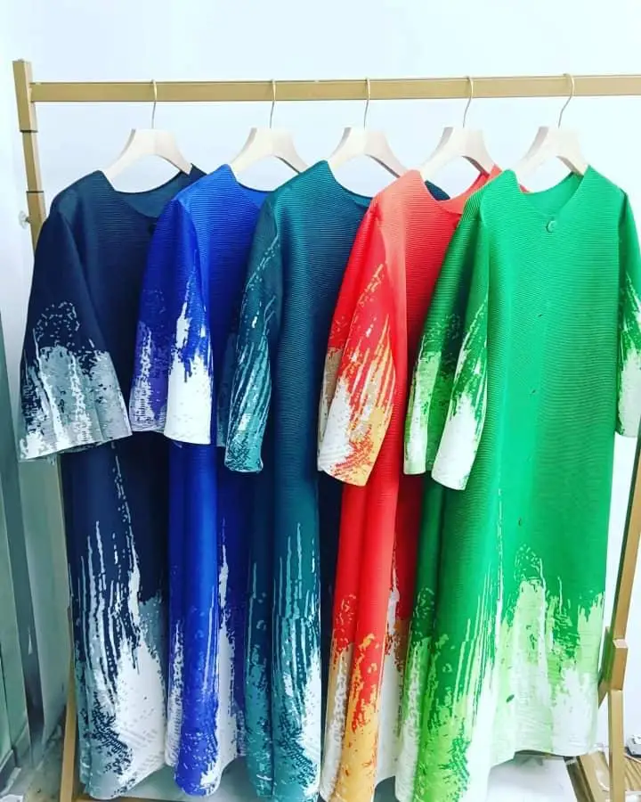 Good Quality Factory Directly Breathable Muslim Female Wholesale Elegant 2024 African Design Popular Plus Size Women Dresses