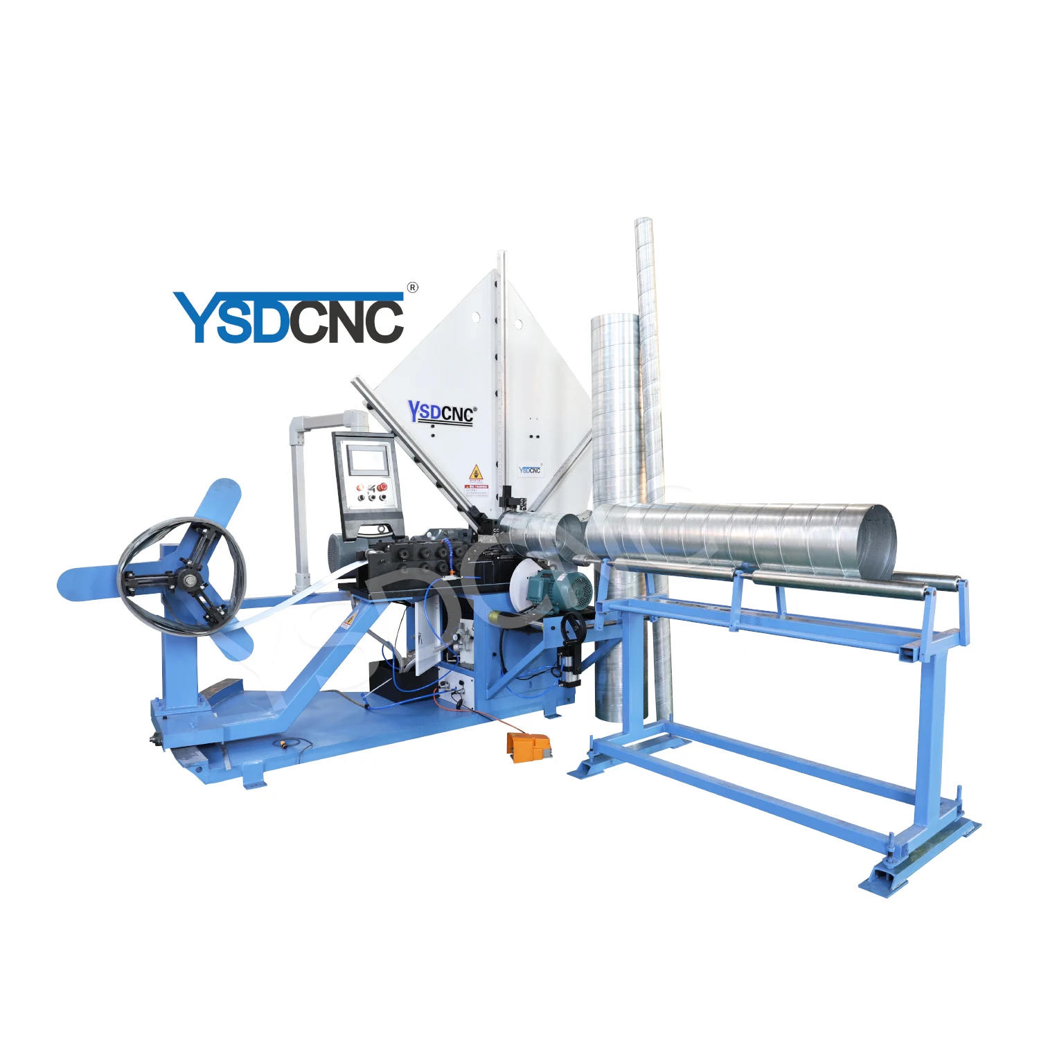 Spiral Tube Welding Machine Galvanized Pipe Rolling Machine