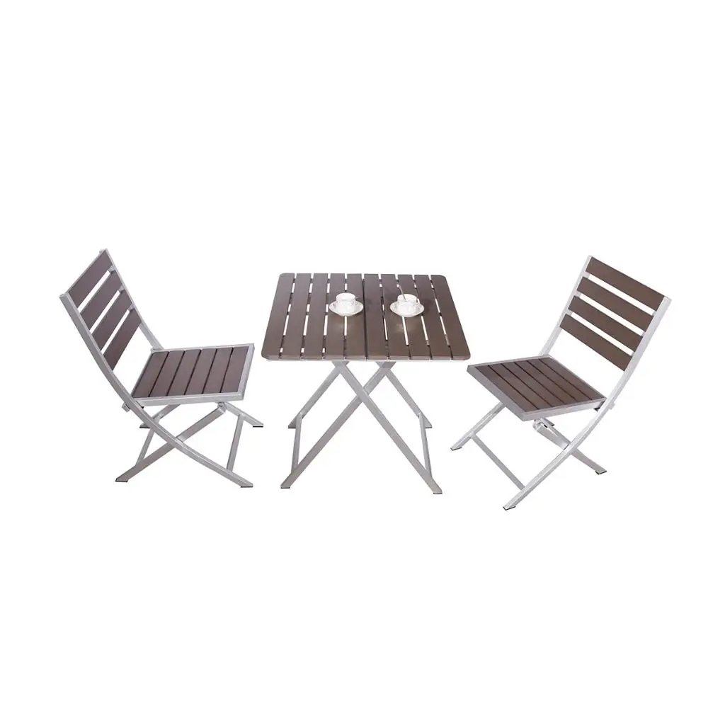 Lightweight  Beach  Outdoor  Used Aluminum Folding Table Chairs Set