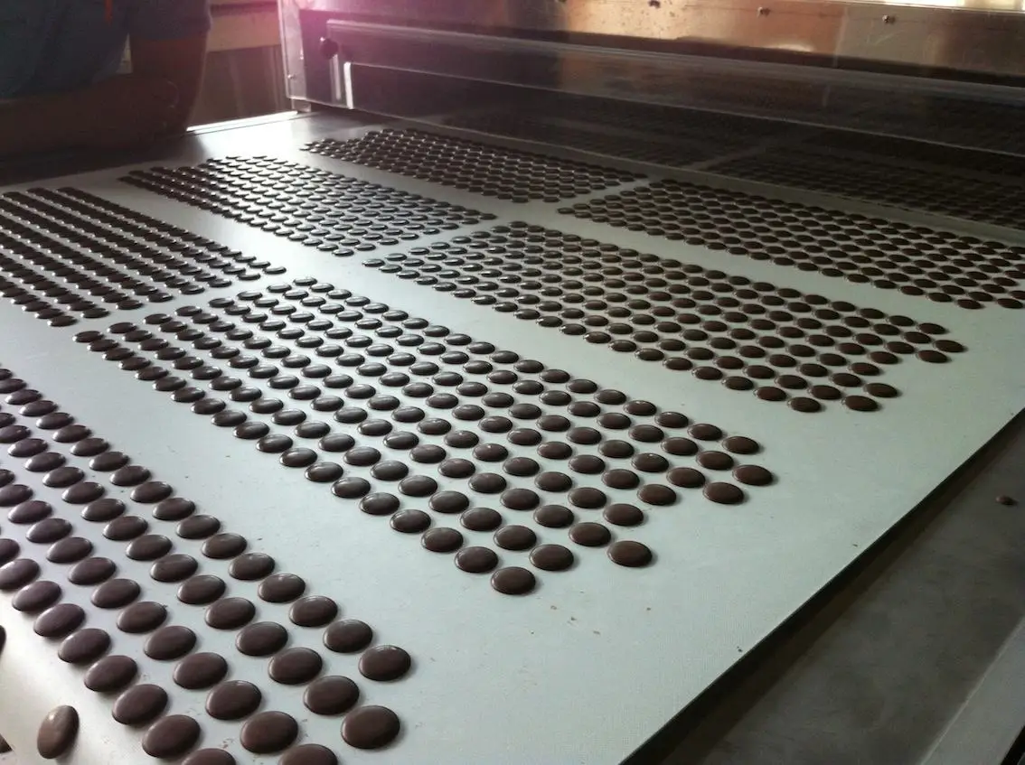 600mm One Year Warranty Automatic Chocolate Chips Cookies Drops Depositing Depositor Machine