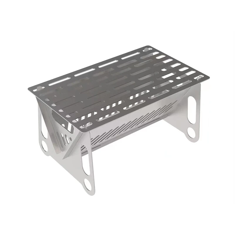 Find Wholesaler SUS201 Charcoal Outdoor Grill Kitchen Folding Barbecue Bbq Mini Grill